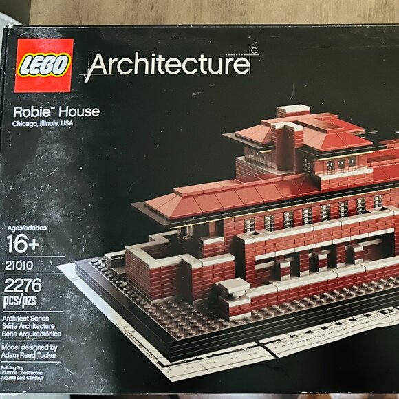 Lego Set Lego 21010 Architecture Robie House Stores LEGO Architecture Robie  House 21010 100% Complete LEGO Toys